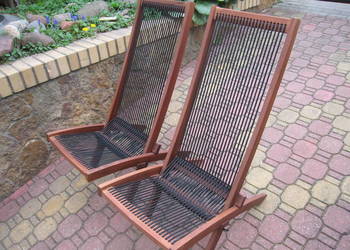 Leżaki - 2 sztuki .