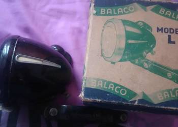 Przedwojenna lampa rowerowa BALACO/nieużywana/lata 30-te