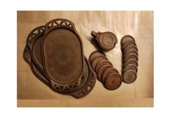 Per Alimenti  Made in Italy Uranium włoski komplet prl retro vintage kolekc