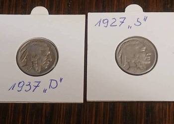 monety USA 5 cent ow Buffalo
