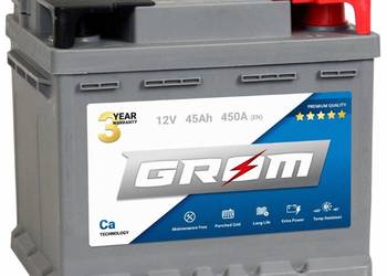 Akumulator 45Ah 450A EN Grom Premium