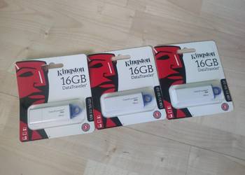 2 x nowe Pendrive 16 GB Kingston DataTraveler G4
