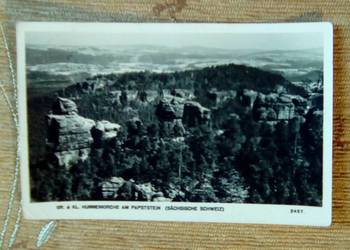 SZWAJCARIA SAKSOŃSKA Z WIDOKIEM NA FORMACJE SKALNE