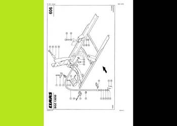 Kombajn CLAAS LEXION 470 katalog części po Polsku