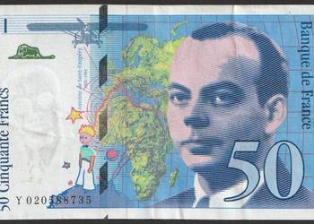 FRANCJA 50 FRANKÓW 1994 - de Saint-Exupery - Y