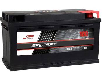 Akumulator 100Ah 760A SPECBAT  EN PRAWY PLUS