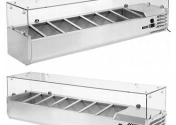 Nadstawka Chłodnicza Witryna Przeszklona 7x 1/4 Gn Yato Yg-05322