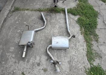 Tłumik środkowy oraz końcowy do  Audi a4 b7