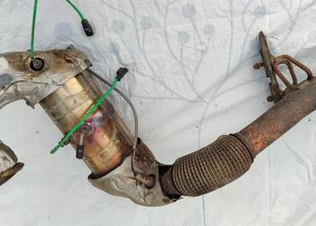 Ford Mondeo mk5 Kompletny DPF z czujnikami i sondami jak na foto