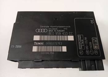 Moduł komfortu 8E0959433CC AUDI A4 B6 B7 WYSYŁKA 0 ZŁ Moduł komfortu 8E0959433CC AUDI A4 B6 B7 WYSYŁKA 0 ZŁ
