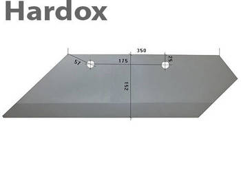 Lemiesz 300hektarów HARDOX 35041/L części do pługa OVERUM