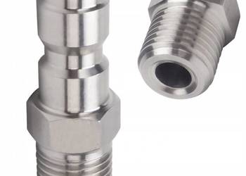 Adapter Szybkozłącze G1/4" | Gwint 12 mm, Stal Nierdzewna