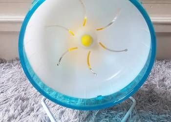 Plastikowy kołowrotek dla gryzoni chomika myszy 19 cm