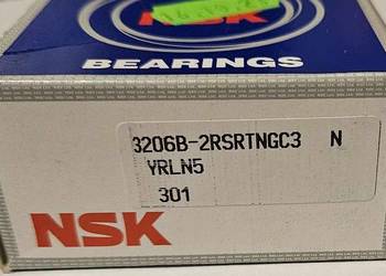 Łożysko NSK 3206B-2RSRTNGC3     30x72x30,2 mm