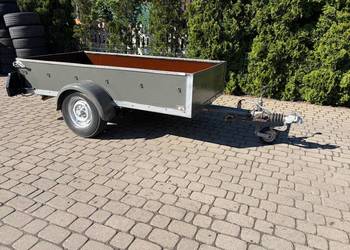 Przyczepka Westfalia 225x110 z Niemiec, hamulec najazdowy, DMC 800 kg