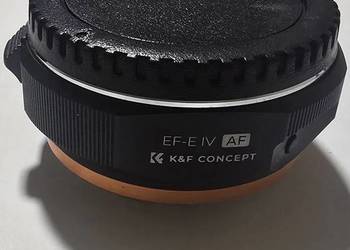 Adapter obiektywu K&F Concept EF-E IV AF