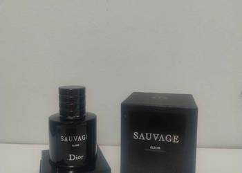 Dior Sauvage Elixir – mocny męski parfum, pełny flakon / oryginał