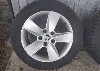 Alufelgi z oponami zimowymi Octavia3