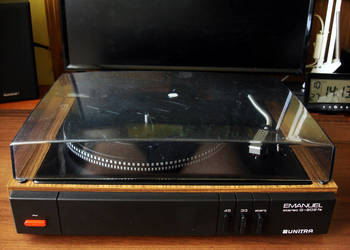 Gramofon Emanuel Stereo G-902fs. Z półki w pokoju a nie z piwnicy!