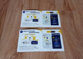 NIVEA Q10 POWER  saszetki krem na dzień + na noc – 4 szt.