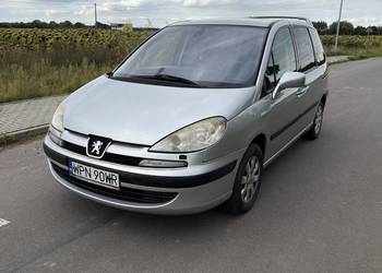Peugeot 807 2.2 HDi • 7 miejsc • Nowe sprzęgło + dwumasa
