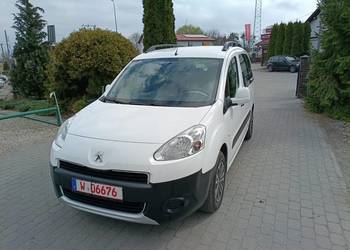 PEUGEOT PARTNER 1.6 benzyna sprowadzony opłacony 7 miejsc