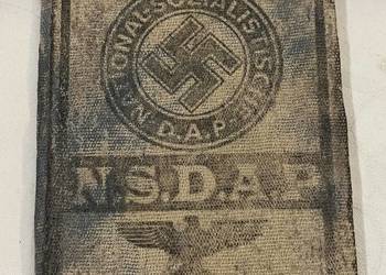 Legitymacja niemiecka NSDAP, III Rzesza Legitymacja niemiecka NSDAP, III Rzesza
