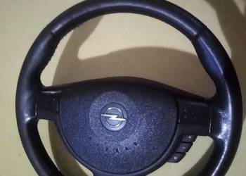 Kierownica mutifuncyjna skora airback Corsa c