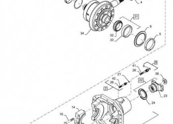 New Holland T6090 Element nośny 47421071