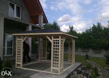 ALTANA KWADRAT 3x3m ( Altanka ) Wiata Zadaszenie Producent MONTAŻ GRATIS!