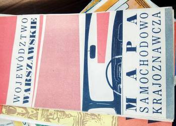 Województwo warszawskie Mapy księgarnie Warszawa