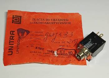 Gniazdo GSMJ-4 Unitra UNITECH