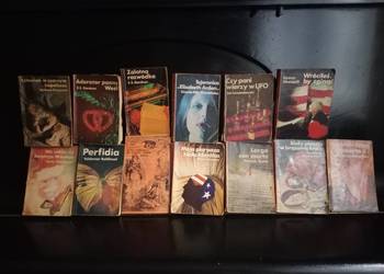 Zestaw 13 książek z PRL - Kryminał i Sensacja