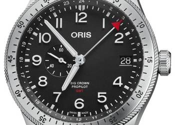 Oris Big Crown ProPilot Timer GMT box automat 44 mm WR100 zegarek lotniczy