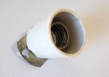 Oprawa ceramiczna żarówki z gwintem E40 „Goliat”