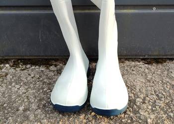 Kalosze Dunlop Stiefel Purofort MultiGrip weiß nr 40