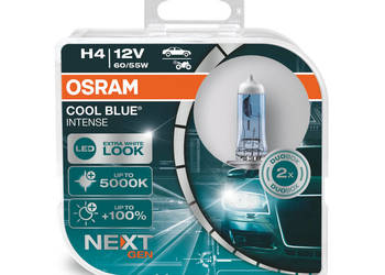 Żarówki H4 Osram Cool Blue Intense 5000K