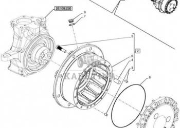 New Holland T6070 Piasta 47968638