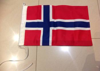 Flaga Jachtowa Norweska Norwegii