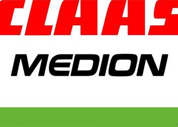 Naklejki claas medion tył