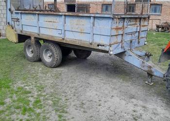 Sprzedam rozrzutnik obornika tandem 6 ton.