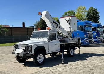 SAMOCHÓD SPECJALNY-PODNOŚNIK KOSZOWY LAND ROVER DEFENDER
