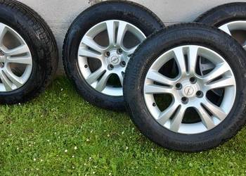 Koła aluminiowe GM z oponami letnimi 185/65R15 w idealnym stanie wszystko.