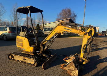 minikoparka YANMAR VIO17 4150mtg poszerzane gąsienice 3 łyżki rok 2016