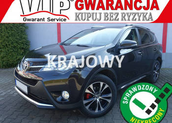 Toyota RAV-4 2,0i Xenon Skóra Navi Ledy Alu 4x4 Automat Serwis ASO VIP Gwa…