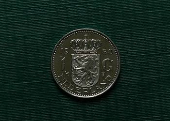 HOLANDIA - 1 gulden, 1980r.