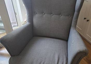 IKEA Fotel  ciemnoszary Strandmon