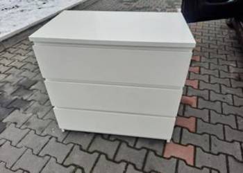 Komoda solidna biala