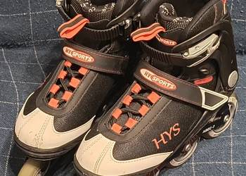 Rolki Hy Sports rozmiar 40 wkładki 25,5 cm ABEC 7 Plecak, ochraniacze
