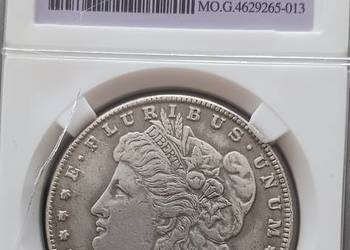 1 Dolar USA 1901 r. - Morgan - men. "S" - Slab - Kopia